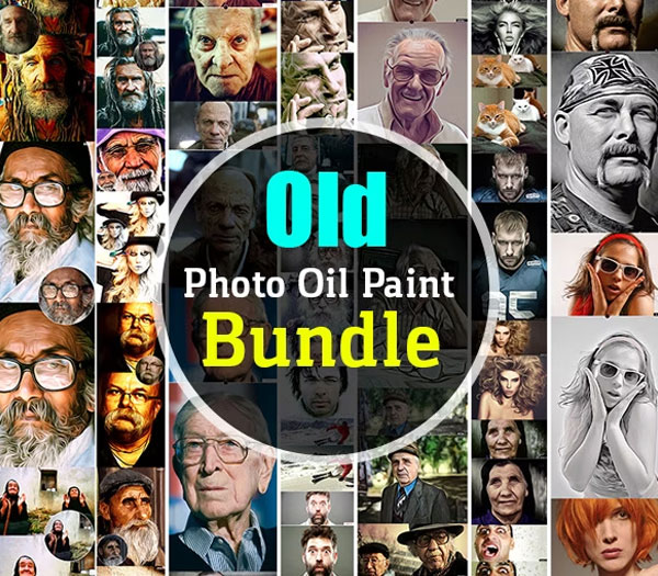 25+ Old Oil Paint Actions Free & Premium PSD Actions
